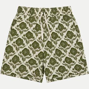 les deux lesl short green