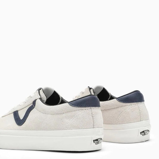 VANS 73DX BLANC/MARINE PIG SUEDE