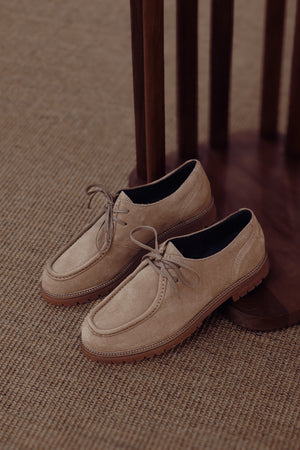 Mocassin les deux suede hand made portugal