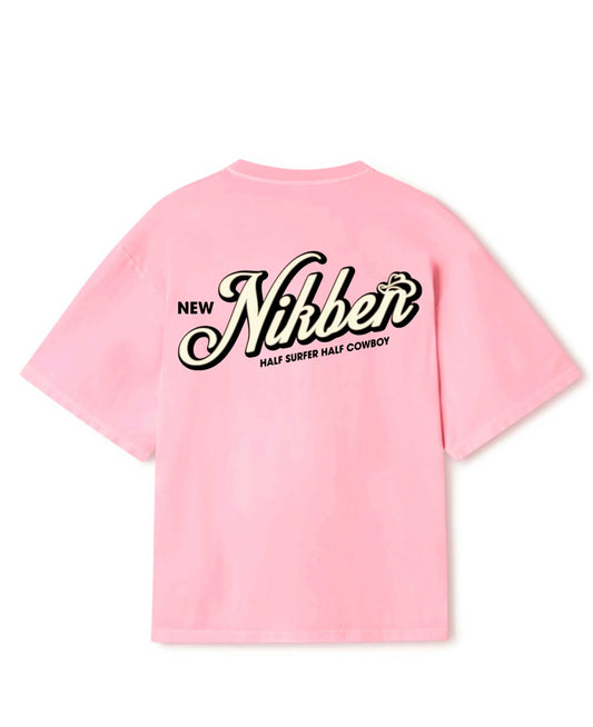 T-SHIRT SUPER BOX TEE - ROSE