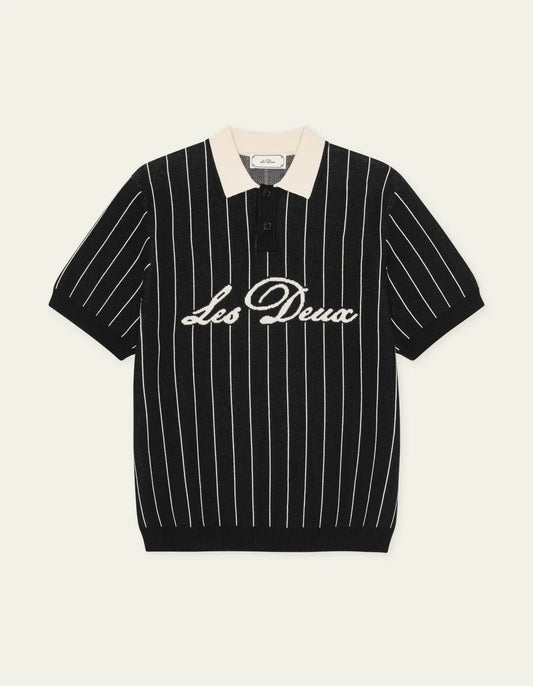 POLO MAILLE - NOIR