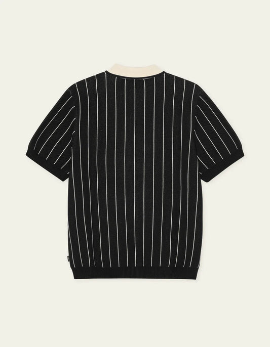 POLO MAILLE - NOIR