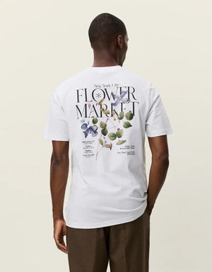 les deux flower tshirt white