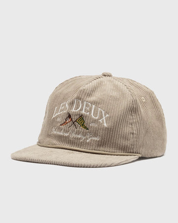 LES DEUX ivy corduroy cap "dark sand"
