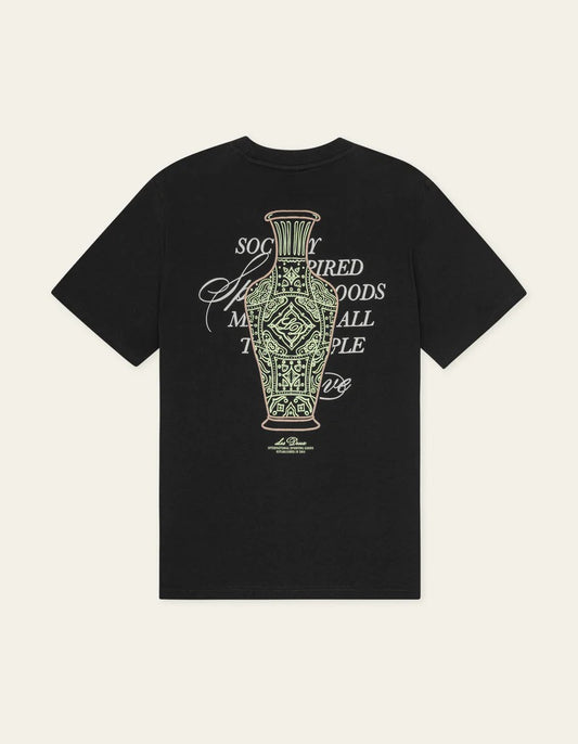 les deux faience black tee