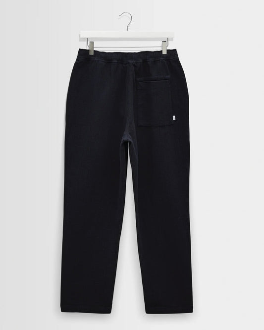 PANTALON LIN - bleu marine