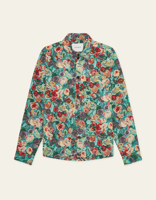 VESTE JACQUARD - MULTICOLORS