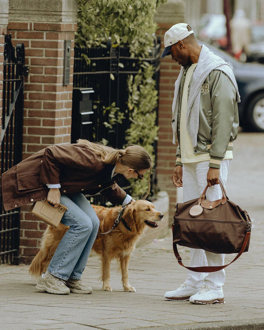 MERCER re run 🍇cuir de raisin🍇 white/brown