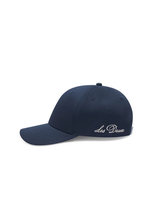 LES DEUX crew baseball cap" navy"