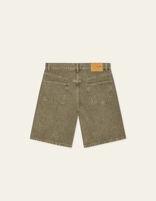 SHORT DENIM - marron clair