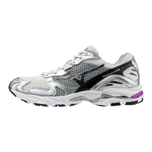 MIZUNO wave rider 10 snow white/slate