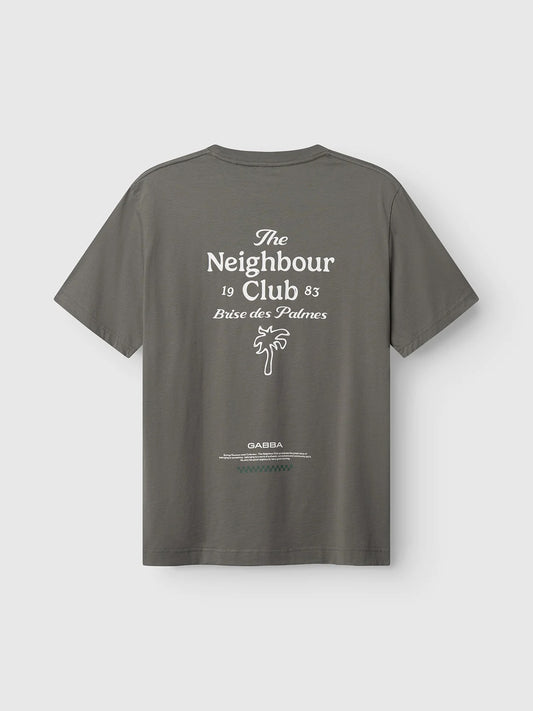 GABBA nigel box tee nbh "castor grey"