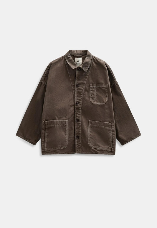 SURCHEMISE MANCHES 3/4 - MARRON