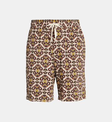SHORT - marron/sable
