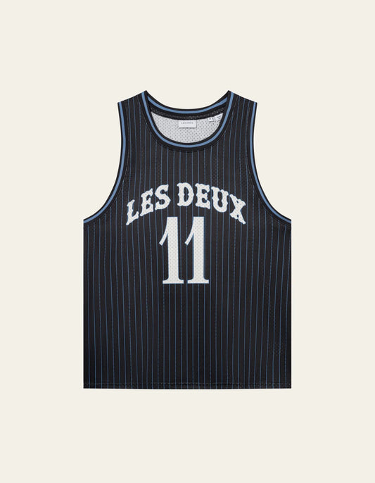 LES DEUX MESH TANK TOP green/blue