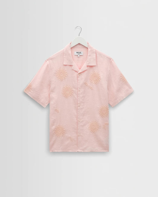 CHEMISE LIN - rose