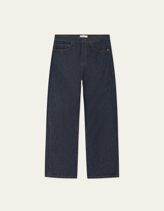JEANS - bleu rayé