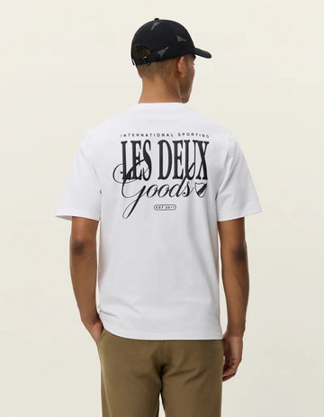 les deux goods tee white