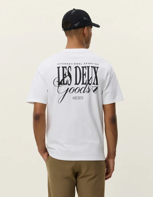 les deux goods tee white