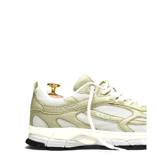 MERCER RE RUN ARMY GREEN ( cuir d'ananas )