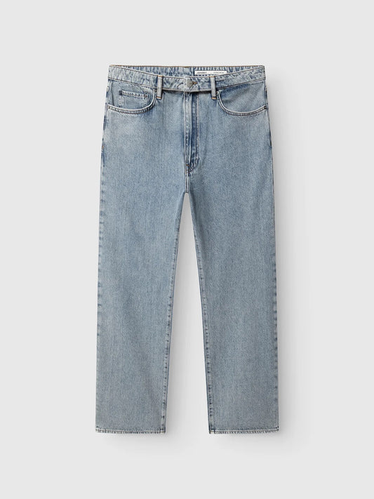 JEANS COUPE DROITE - BLEU DELAVÉ