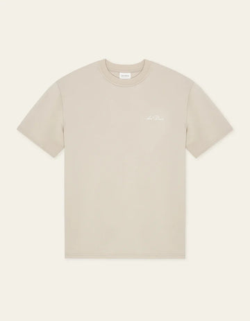 LES DEUX BALLIER jersey tee "light sand"