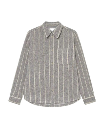 SURCHEMISE LAINE - gris