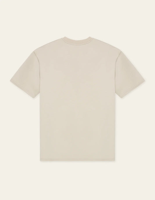 LES DEUX BALLIER jersey tee "light sand"