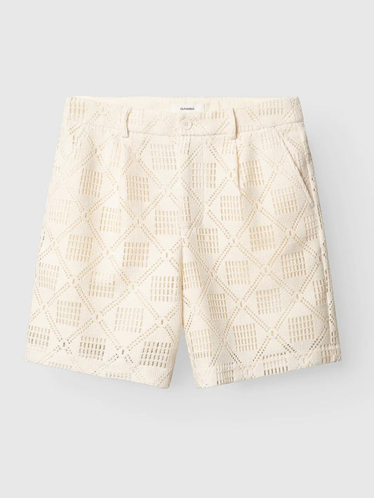 SHORT CROCHET - ecru