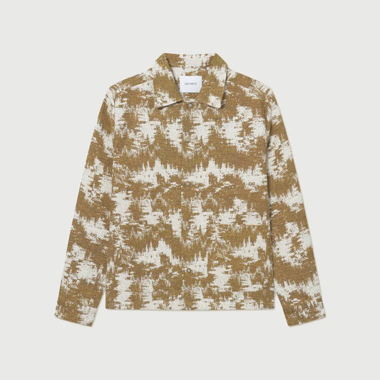 VESTE JACQUARD - jaune