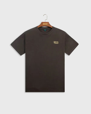 mercer HEAVY TEE BROWN 300 GSM
