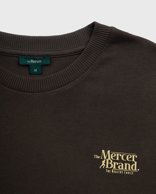 mercer HEAVY TEE BROWN 300 GSM