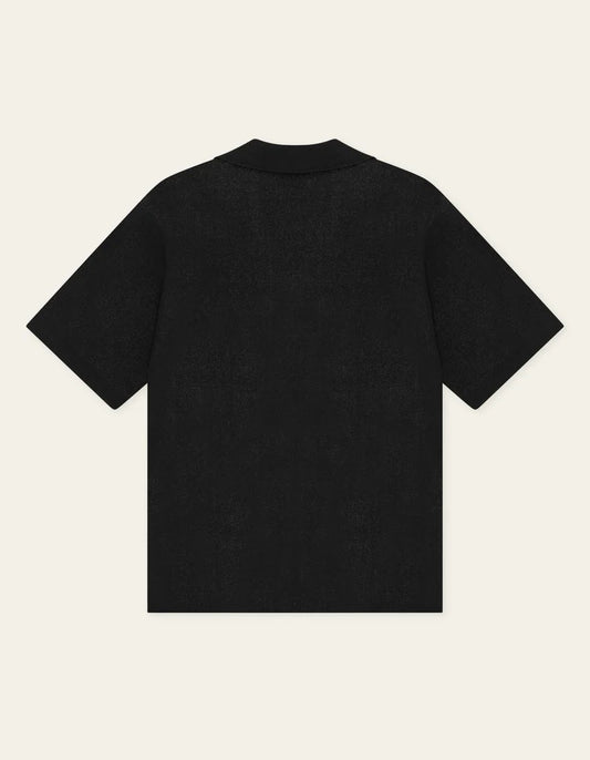 CHEMISE KNITTED - BLACK