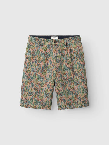 SHORT LOOSE - jacquard multi