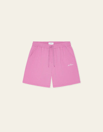 LES DEUX  seerseucker short pink