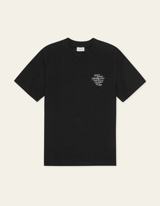 les deux faience black tee