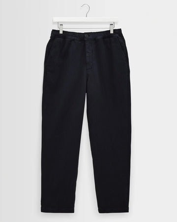 PANTALON LIN - bleu marine