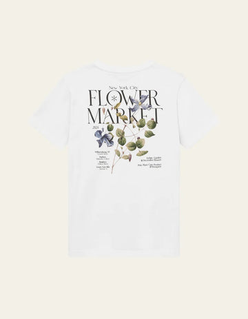 les deux flower tshirt white