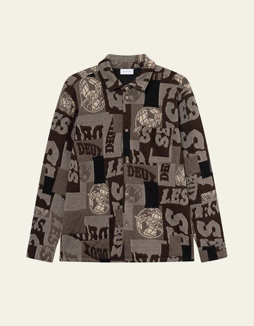 LES DEUX kal patch jacquard veste