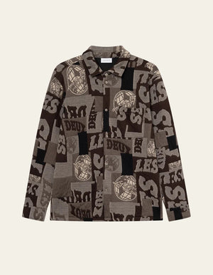 LES DEUX kal patch jacquard veste