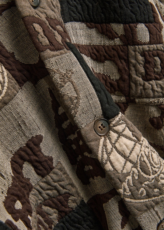 LES DEUX kal patch jacquard veste