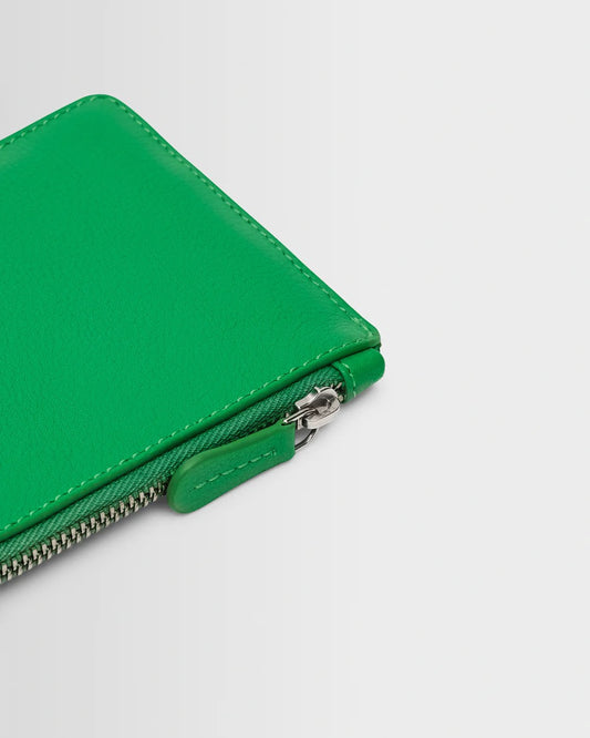 PORTEFEUILLE CUIR - vert