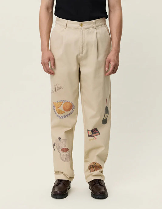 LES DEUX rom canvas pants