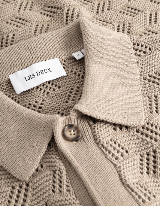 LES DEUX EL KNIT SHIRT