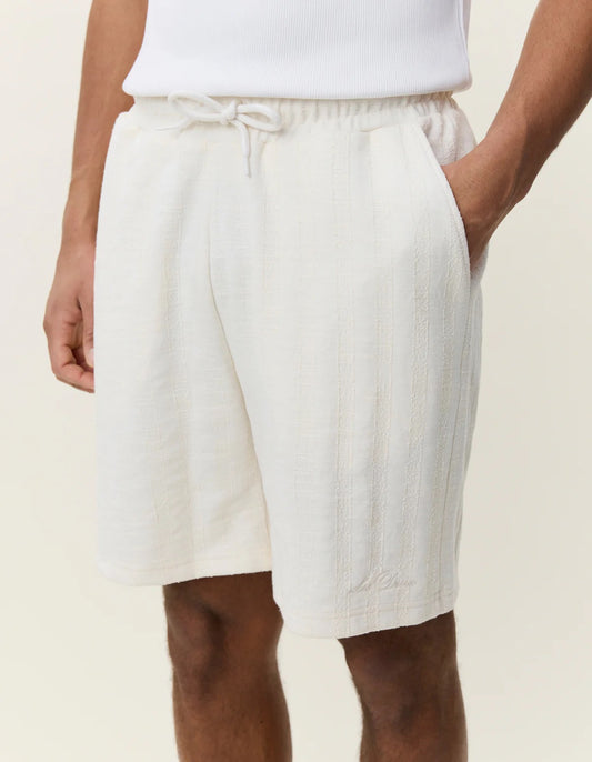 SHORT JACQUARD - ecru