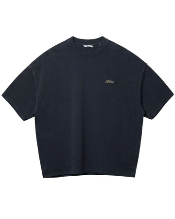 T-SHIRT SUPER BOXY - noir délavé