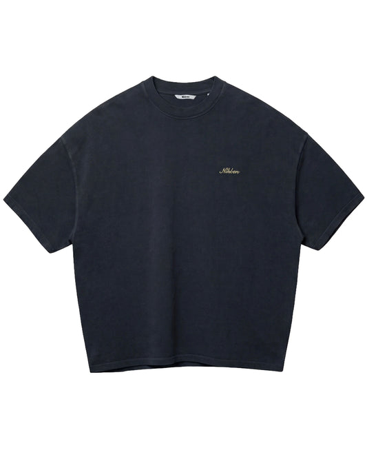 T-SHIRT SUPER BOXY - noir délavé