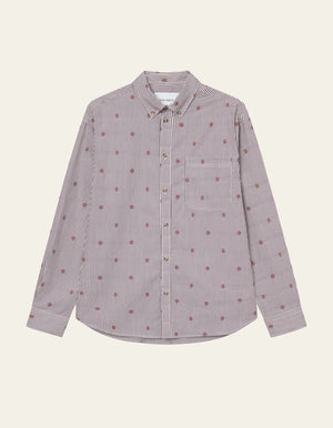 CHEMISE  broderie BASKET BALL coupe BOXY