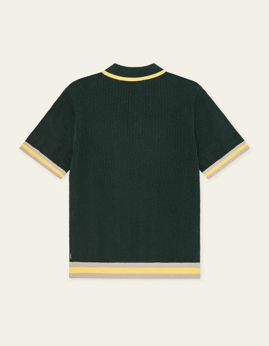 POLO KNIT - vert sapin