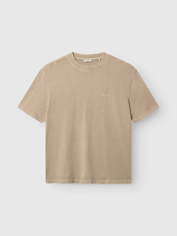 T-SHIRT BOXY - sable